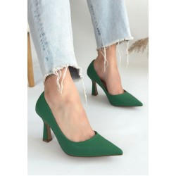 Rosina Yeşil Topuklu Ayakkabı